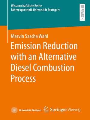 cover image of Emission Reduction with an Alternative Diesel Combustion Process
